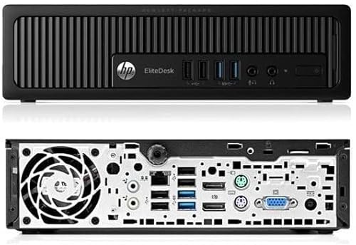 HP i5 EliteDesk 25cm Silent Mini-PC Business Office Multimedia Computer mit 3 Jahren Garantie! - Intel Core i5 4570S 4x3.60GHz - 8GB RAM - 256 GB SSD - USB3 - Windows 11 Prof. 64-Bit - #7275
