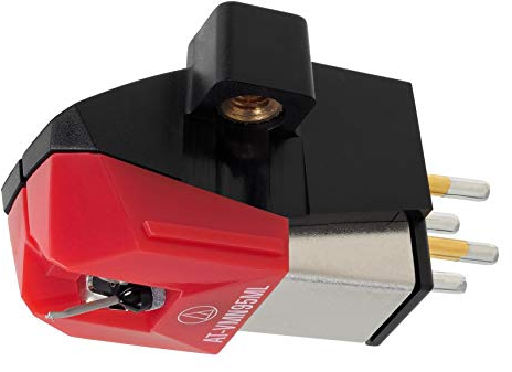 Audio-Technica AT-VM95ML VM95-Serie Stereotonabnehmer, Microlinear Rot