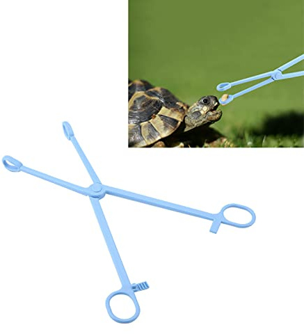 Reptile Futterzange Terrarium Pinzette Zange Kunststoff Aquarium Terrarium Klemmen Haltbar Terrarium Futter Werkzeug für Snake Lizard Reptile