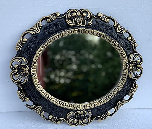 Prunk Rokoko - Cornice portafoto ovale in stile barocco, senza vetro, 45 x 38 cm, 24 x 30 cm