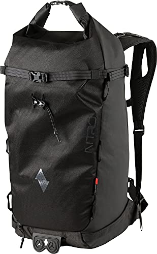 Nitro Snowboards Splitpack, Splitboard Rucksack, Tourenrucksack, 30 L, Blackout, 1221-878091, Black Out, UNIC