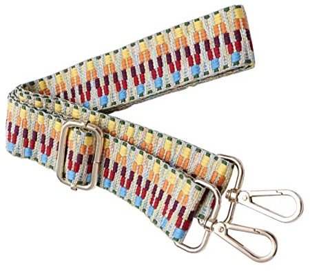 XLKJ Bolso de Las Mujeres, Correa del Hombro Ancho Ajustable Desmontable, Bolso Bandolera (Colorido)