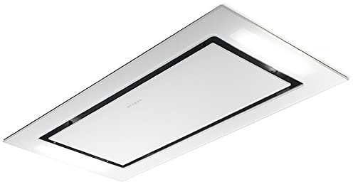 FABER Cappa aspirante a isola HEAVEN GLASS 2.0 RB - 110.0360.434, Bianco
