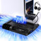 Kühler ständer für PS-5 Slim mit 2 Kühler Lüfter & Dual-Controller-Ladestation für PS-5 Slim Disc & Digital Edition, innoAura PS-5 Slim Kühlstation