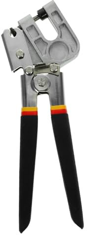 Hoement Schwere Einhändige Stahl-klempnerzange Für Trockenbauprofile Punch Crimpzange Mit Ergonomischem Rutschfestem Griff Geeignet Zum Verbinden Von Metall Trockenbauständern Zufällige Fa
