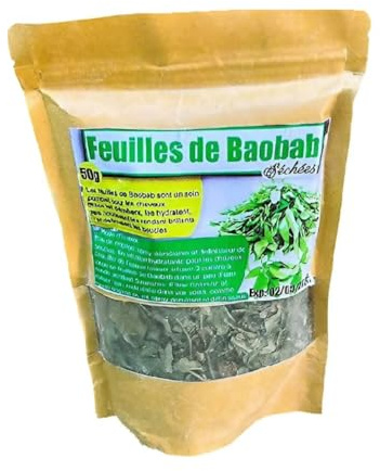 Feuilles de Baobab Séchées, 50g