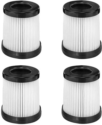Smilefil 4 Stück Staubsauger HEPA Filter kompatibel mit Lubluelu 202, Ersatzteile passend für Fabuletta FSV001, passend für Oraimo OSV-102 Staubsaugerfilter