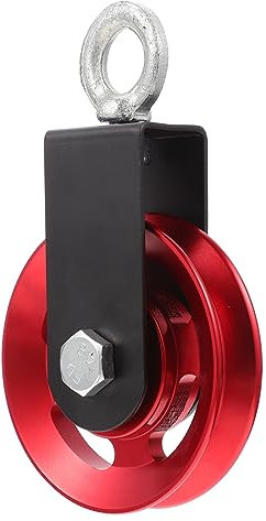 COSMEVIVI 1stück Aluminium Fitness Pulley Für Hochzieh-übungen Gym Equipment Für Effektives Krafttraining Korrosionsbeständig Und Installieren
