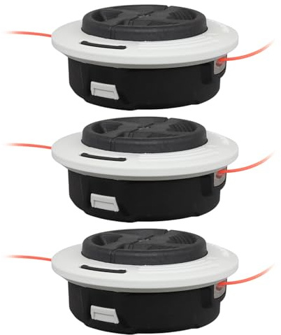 3 cabezales de corte para Stihl C26-2 Autocut, cabezal de recortador ADEFOL para Stihl FS55 FS56 FS70 FS80 FS85 FS87 FS89 FS90 FS91 FS94 FS111 FS120 FS131 FS240 desbrozadora Autocut C 26-2 Repuestos