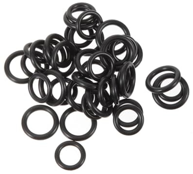 Hemobllo Juntas Tóricas para Hidrolavadora De Alta Presión 1/4 y 3/8 Pulg Kit De Sellado De Goma 40 Piezas para Conexión Rápida Uso Doméstico Duradero Goma Resistente
