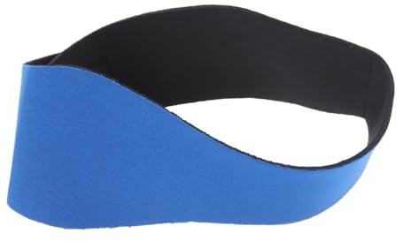 Cabilock Fascia da Nuoto Regolabile in Materiale Resistente Fascia da Yoga per Ragazzo Ragazza e Adulti da Sub per Protezione Orecchie per Piscine Laghi e Spiagge