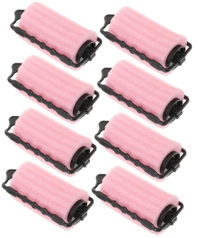 TOPBATHY 8 Stück Schwamm Haarwickler Klein 3,5cm Sanftes Material Schonend Lockenwickler für Damen und Mädchen Haarstyling Zuhause Salon Sicherer Halt Vielseitig für Wellen Volumen und Ponyfixierung