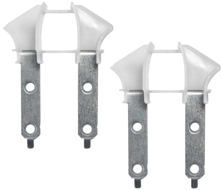 Inovatec - 2 pares de persianas enrollables universales (2 unidades, 2 orificios)