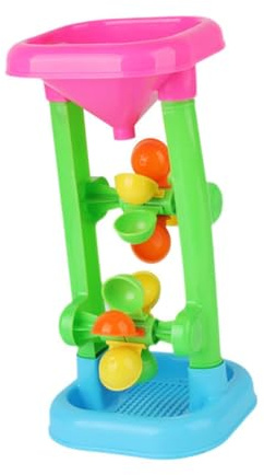 lopituwe Durable Water Sifting Funnel Beach Toy Encouraging Outdoor Play At Swimming Pool Backyard Or Beach Color Recognition Water Sifting Funnel For Summer Sand Table