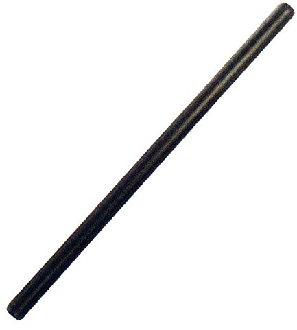 BAY Hanbo schwarz Schaumstoff Mantel mit Plastikkern Langstock Stock100 cm Kampfstock BO Han-BO Budo Kunststoff