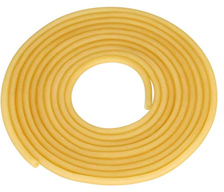 TEN-HIGH Tubo de Latex Manguera Flexible de Goma Tubo Flexible Latex, Diá 3mm x 5mm Longitud de 5m