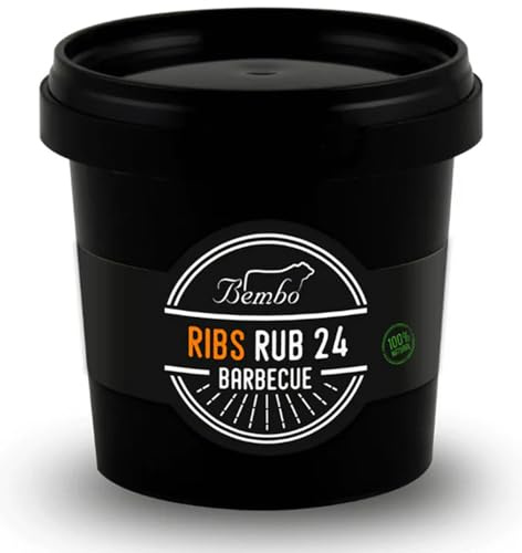 100 g BBQ Dry Rub Ribs Bembo – Spezie Barbecue per Costine di Maiale | ideale per Griglia, Affumicatura e Cottura Lenta – Made in Italy