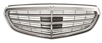 DM Autoteile 100726 Kühlergrill Kühlergitter Grill kompatibel für E-Klasse W212 S212 Mopf 2013-2016