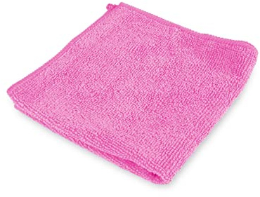 Hypafol Mikrofasertücher | 10 St. | 30x30cm | rot | pflegeleicht & schnell trocknend |Poliertuch, Putzlappen zur Oberflächen Reinigung | Reinigungstücher zur Autopflege, Gebäudereinigung, Gastronomie