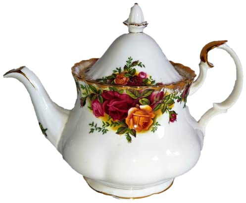 verkauft: Royal Albert/Teekanne/Old Country Roses/klein/ca. 300 ml