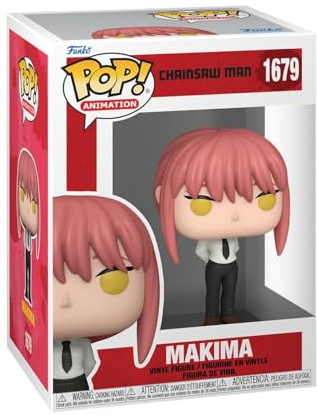 Funko POP! Animation: Chainsaw Man - Makima | Offizielles Anime Merch - Vinyl Sammelfigur als Regal Deko - Geschenkidee zum Geburtstag für Fans und Sammler
