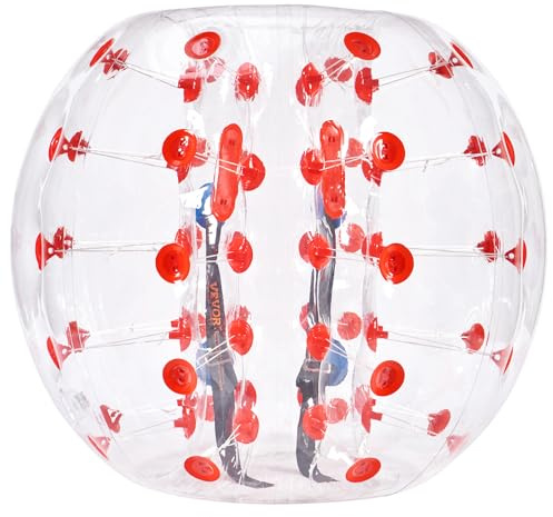 VEVOR Palline gonfiabili, 1 pezzo, 1,2 m, per adolescenti, 0,8 mm di spessore, in PVC, per giochi di squadra all'aperto, giochi di squadra, giocattoli per giardino, cortile, parco