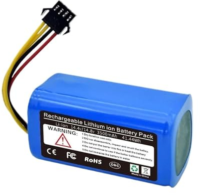 Staubsauger-Akku, kompatibel mit Haier Xshuai HXS-C3 Kehrmaschine, Li-Ion 18650, Ersatz 14,4 V/14,8 V, 3500 mAh (Color : C 3500mah)