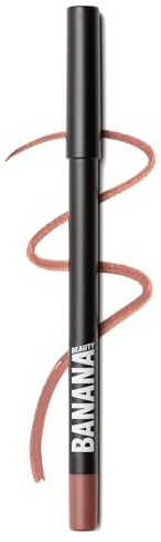 Banana Beauty Lip Liner The Nudes (Dark Nude) – Präziser Lipliner Nude – Bis zu 7 Stunden langanhaltender Lipliner wasserfest – Vegan & Cruelty-Free – Lippenstift für volle Lippen
