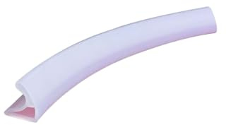 Protector de agua de ducha plegable de 1 m, barrera de protección contra salpicaduras para fregadero de cocina, suelo, bandeja de ducha de baño (blanco, 3 cm de alto x 2 cm de ancho)