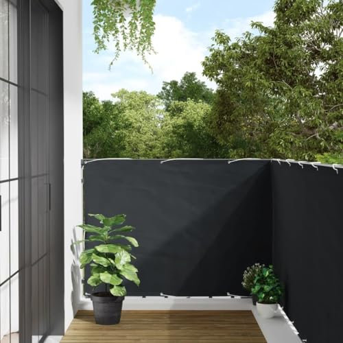 Somanki Garten-Sichtschutz Anthrazit 300x120 cm PVC, Zaun Sichtschutz, Sichtschutzstreifen, Balkon Sichtschutz, Zaun Garten, Balkonsichtschutz, Balkon Zubehör - 4005484