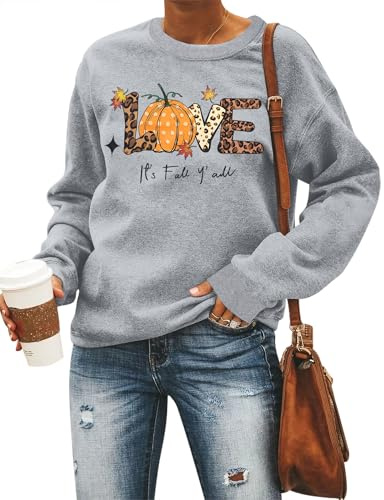 MYHALF Pumpkin Season Sweatshirt Thanksgiving Shirt: Türkei Grafik Tops Dankbar Langarm Blusen Herbst Rundhals Outfits