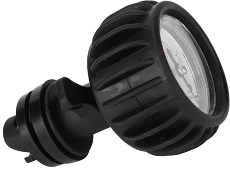 Depisuta Barómetro único para Barco Inflable de 30 PSI, Medición Precisa de la Presión para Proyectos Al Aire, Color Negro