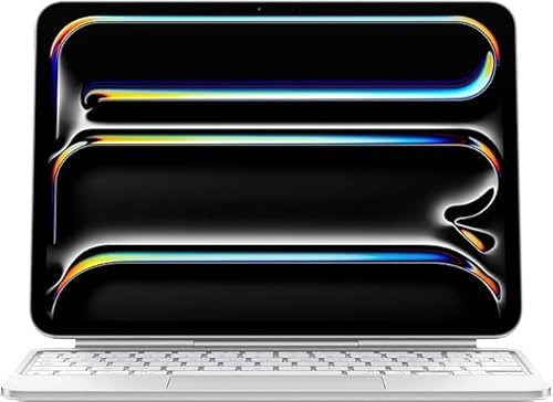 Apple Magic Keyboard (per iPad Pro 11-pollici M4) (QWERTZ Tedesco) Blanco (Ricondizionato)