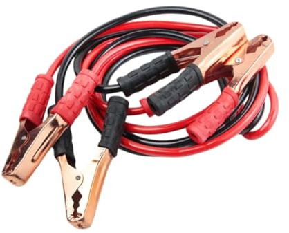 1.5m 500A Car Battreriy Jump Cable Bostiers Cable Line Emer​gency Jump Starters Leads Van Trunks SUV-Ended with Clamps Clip
