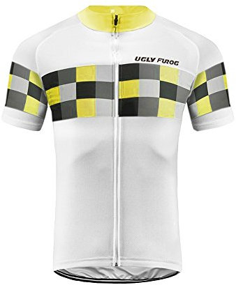 UGLY FROG Kurze Ärmel Trikots/Shirts Herren Radsport Bekleidung Sommer Sport & Freizeit Top Elastische Atmungsaktive Schnell Trocknen Stoff Fahrradbekleidung ZD03