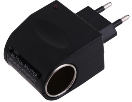 Demiawaking 110V-220V AC 12V DC EU Convertitore Presa per Corrente Adattatore di Alimentazione Auto Accendisigari
