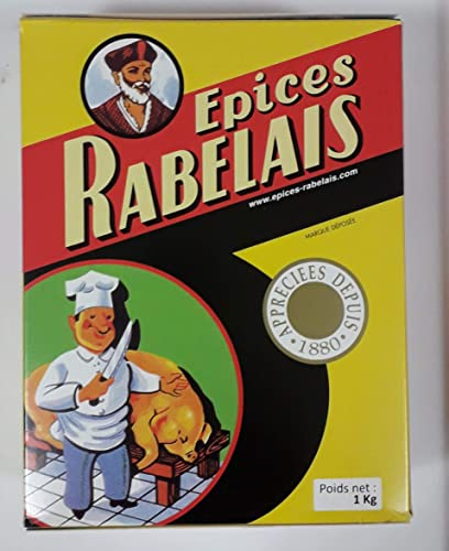 SABOURAUD Épices Rabelais, préparation pour charcuteries, 1 kg