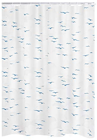 Ridder 39003S-350 Ersatz-Folien-Duschvorhang Ombrella ca. 210x170 cm Sylt blau