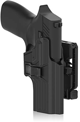 efluky Sig Sauer Gürtelholster Pistole Sig Sauer P320 Gun Holster Fit Sig Sauer P320, Belt Clip 360° Einstellbar