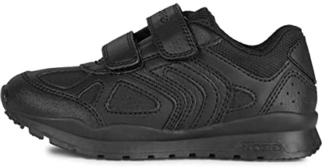 Geox J Pavel C, Sneakers Niños, Negro, 35 EU