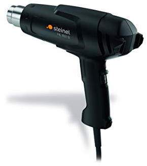 Steinel 68929 Heißluftpistole HL 1821 S schwarz, 1800 W Heißluftfön, 500° C,2-Stufen-Gebläse, Thermosicherung, 2.2 m Kabel