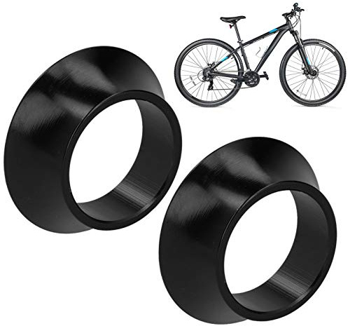 Tissting 2 Piezas de Arandela CóNica Bicicleta 15 Mm AleacióN Aluminio Bicicleta MontañA Espaciador CóNico Horquillalantera Bicicleta Arandela MuñEca Accesorios Ciclismo