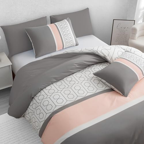 Pamposh Double Duvet Set Premium Brushed Microfiber Duvet Cover Double Ultrasoft Hypoallergenic Non Iron Luxury Bedding Set With Zipper Closure