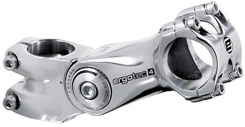 ErgoTec Unisex – Erwachsene Octopus 2 Vorbau, Silber, 105 mm