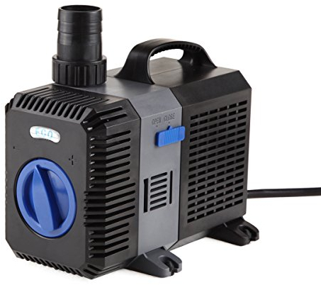 CHM GmbH® Teichpumpe 30 Watt Bachlaufpumpe Filterpumpe 4500l L/h Hmax. 4m