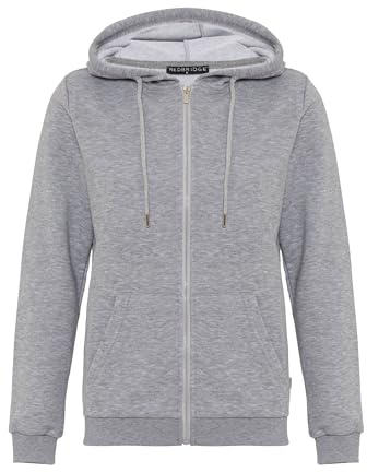 Red Bridge Premium Basic - Felpa con cappuccio da donna con zip