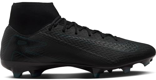 NIKE Herren ZM Superfly 10 ACAD FG/MG Sneaker, Black Black Deep Jungle, 43 EU