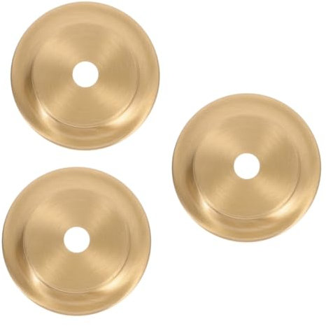 Cabilock 3st Kronleuchter Basis Deckenleuchten Lampenschirme Decken Lampe Deckblatt Lampe Decke Leuchtschild Pendelleuchte Montageplatte Herdabdeckplatte Deckenbaldachin Platte Kupfer