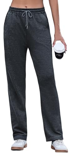 Uniexcosm Pantalon De Sport Long en Coton Pantalons pour Femme Pantalon Jogging Femme Pantalon De Survêtement d'hiver