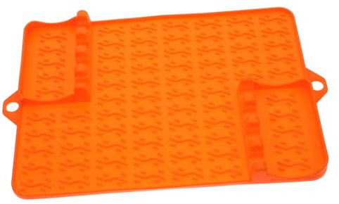 INOOMP Silicone Griddle Tool Mat Hitzebeständige Bbq Grillmatte Multifunktionale Ablagematte Für Grill Und Küche Antihaft-grillunterlage Für Organisation